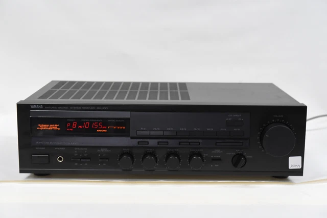 Yama Rx Amplifier YAMAHA RX-330 AM/FM Stereo Receiver Amplifier - Vintage Made in Japan ...