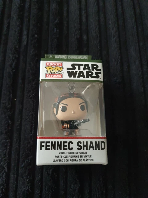 Fennec Shand Book of Boba Star Wars -(NEW & In Stock) Funko Pop! Vinyl Keychain