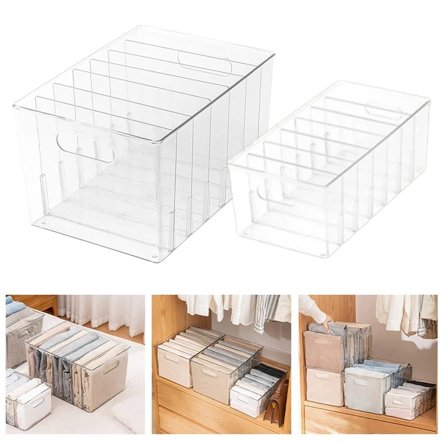 Bac De Rangement Transparent Pour Frigo - 30x20x5 Cm - Plastique PET Sans BPA - Pour Fruits, Légumes, Organisation Cuisine - 3