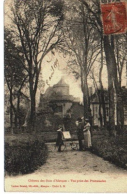 (S-56731) France - 61 - Alencon Cpa Peintre Et Son Chevalet Petit Plan