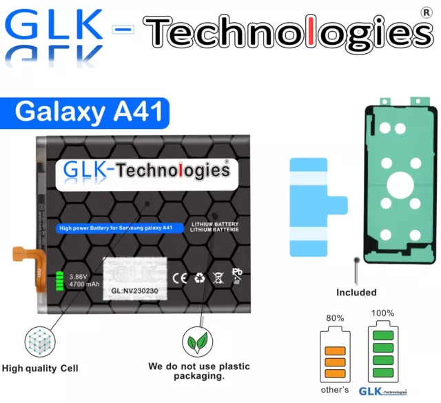 GLK für Samsung Galaxy A41 SM-A415F Akku Batterie EB-BA415ABY Ohne Set