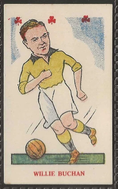 Kiddys Favourites-Popular Players Football (Shamrocks)1950-#04- Hull - Buchan