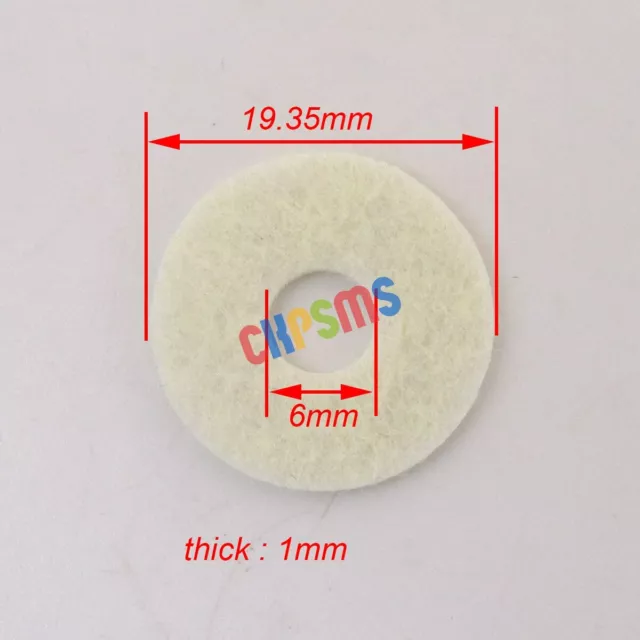 #KP-C-692 50PCS  Type"O" WOOL gasket for  TAJIMA  embroidery machine 2