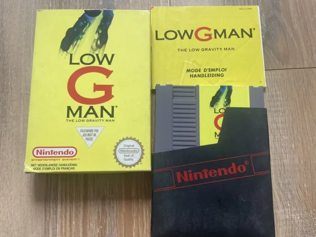 Low G Man / Nintendo NES / PAL B / FRA Français Complet
