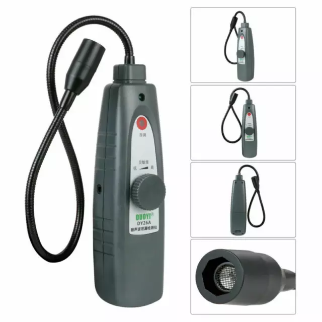 Ultrasonic Leak Detector Gas Water Fluid Pressure Leakage Tester Vaccum System