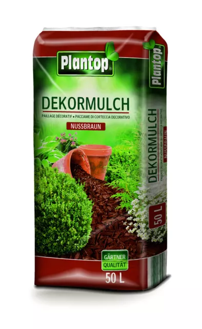 Dekor-Mulch 50l Körnung 10-40mm Plantop