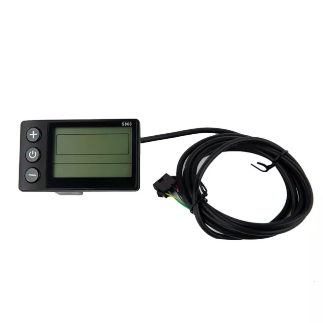 Durevole e-Bike LCD Display Sm Spina Uart Protocollo Sm Connettore Del 24V/36V/