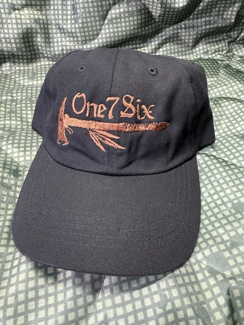 今話題のアイテムを 実物 One 7 Six 47 BLACK TOMAHAWK HAT