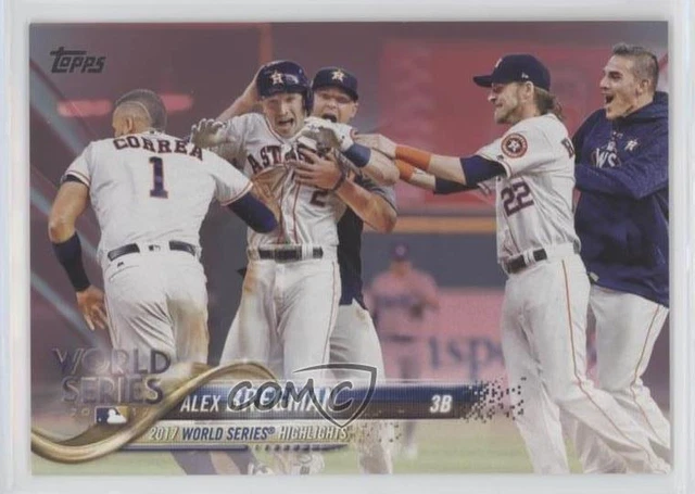 2018 Topps World Series Highlights Mother's Day Pink /50 Alex Bregman #39 2018 Topps World Series Highlights Mother's Day Pink /50 Alex Bregman #39