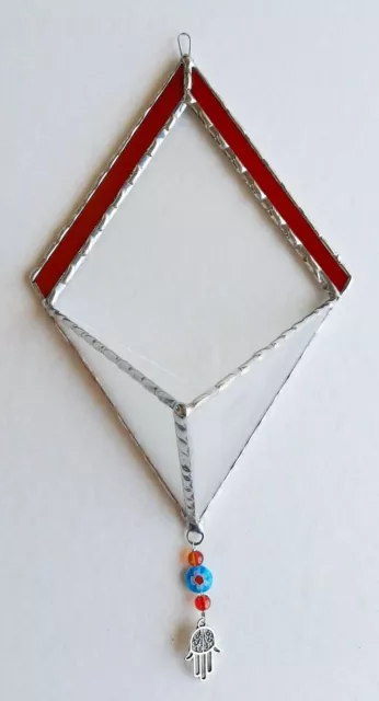 Diamond Stained Glass Terrarium, Transparent 2 mm Planter For Indoor 3