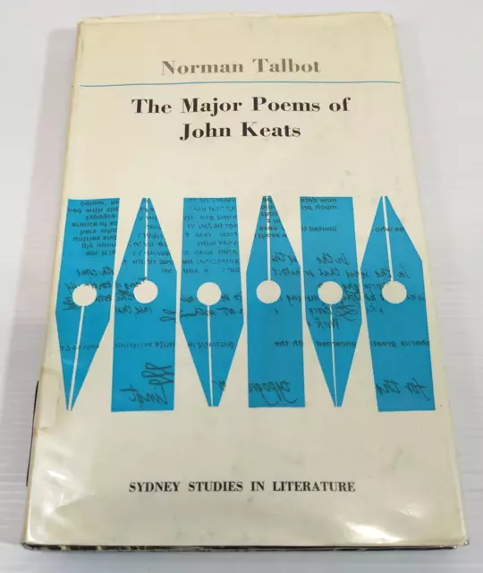 The Major Poems of John Keats Norman Talbot Sydney University Press Ex-Library