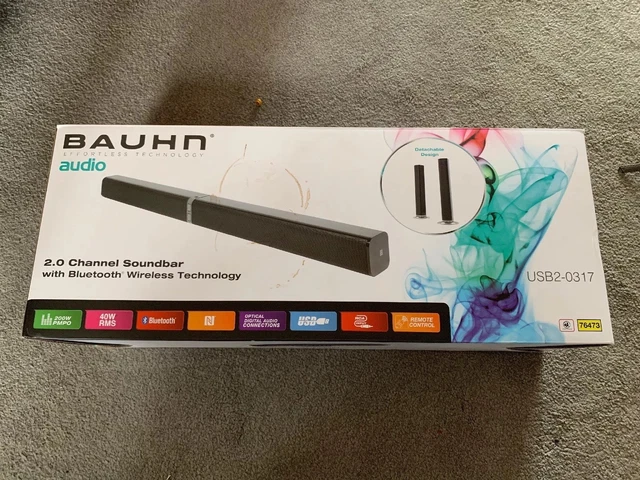 Bauhn sales soundbar 2.0