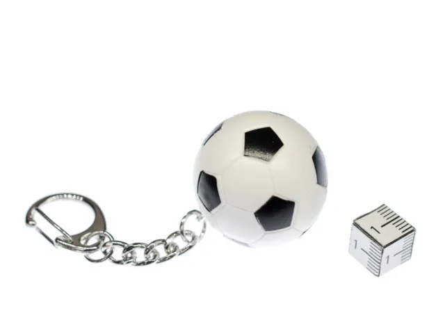 Fußball Schlüsselanhänger Miniblings Anhänger Fußball Ball EM WM Sport Gummi 2