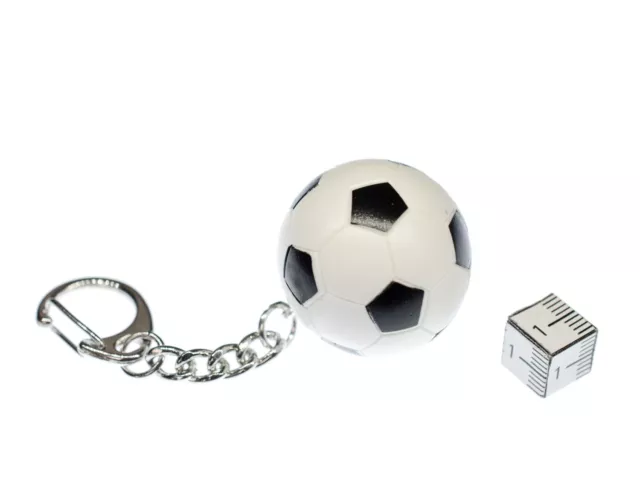 Fußball Schlüsselanhänger Miniblings Anhänger Fußball Ball EM WM Sport Gummi 2