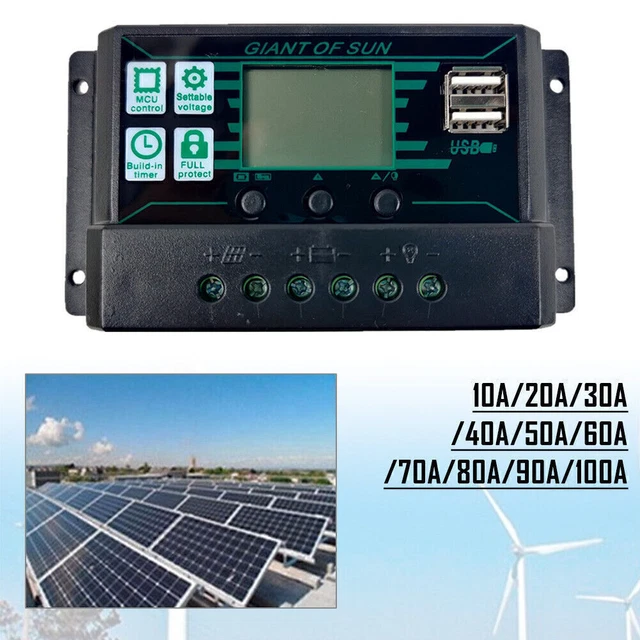 Which solar charge controller is suitable for a 12v DIY solar setup to run 600-1000w