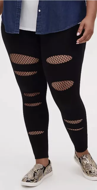 Plus Size - Crop Premium Side Stripe Legging - Camo - Torrid