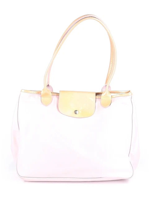 Longchamp Women Pink Baby Bag with foldable changing mat One Size