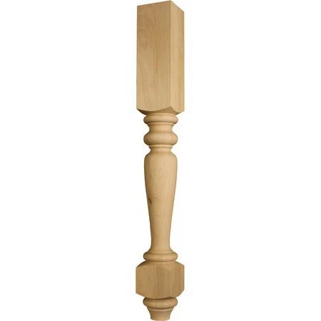 OSBORNE WOOD PRODUCTS 1716C 35 1/2 x 4 Grand Harvest Island Leg in Cherry