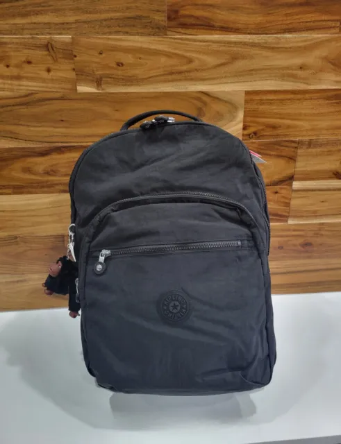 Kipling backpack Bag tote  Black Large Seoul 15" laptop NEW Unisex