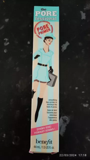 Benefit The Porefessional Primer 44ml Jumbo Size, Sealed & Boxed