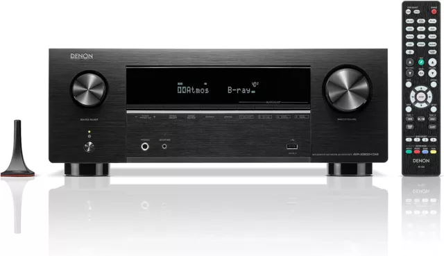 Denon AVR X2800H 150W 8K 7.2-Kanal AV Receiver - Schwarz