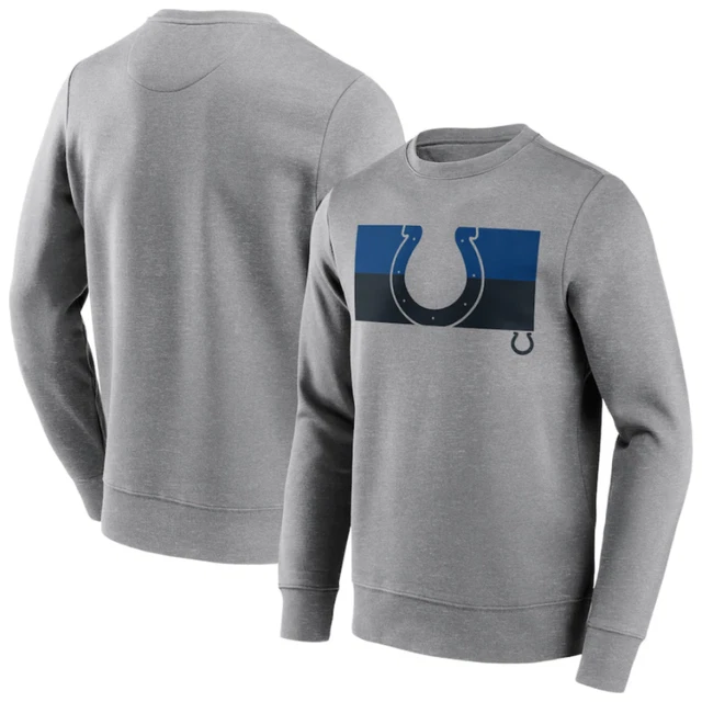 Indianapolis Colts NFL Sweatshirt (Size XL) Men's Square Off Crew Logo - New