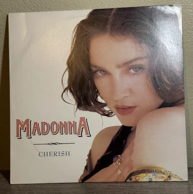 Madonna Cherish Promo 1989 12” Lp Vinyl Made In Brasileira