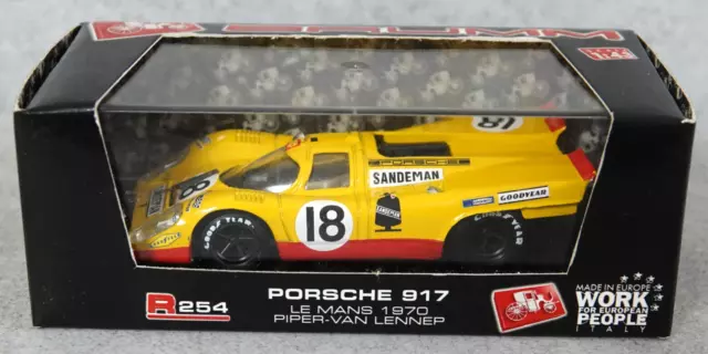 Brumm R254 1970 Porsche 917K #18 Piper Van Lennep 24h Le Mans 1/43 Mint in Box