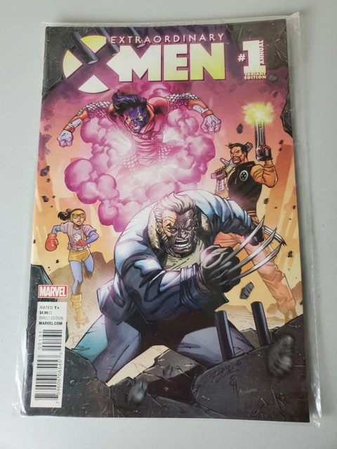 Extraordinary Xmen #1 Annual - Marvel Comic Book *sale* Variant