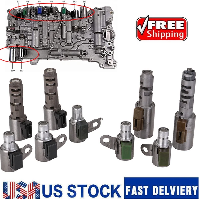 6 SPEED TRANSMISSION Solenoid Kit OEM A960E For LEXUS IS250 GS300 IS300