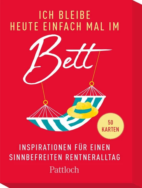 Ich bleibe heute einfach mal im Bett Box Schachtel Deutsch 2021