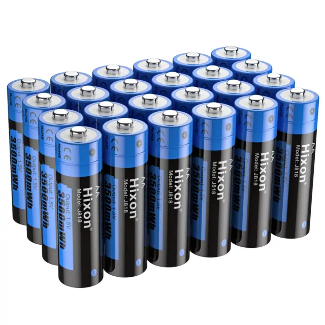 Hixon – Piles Rechargeables Li-ion Aa, 1.5v, Haute Capacité, 3500mwh, Avec  Chargeur Rapide, Vente En Gros, Lampe De Poche, Ventilateur - Batteries  Rechargeables - AliExpress
