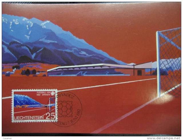LIECHTENSTEIN SPAIN 1982 Maxi Card (New) £2.46 PicClick UK