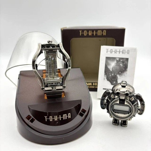 BANDAI TOKIMA STEAM HEAD Digital Watch 1998 Unused £264.89