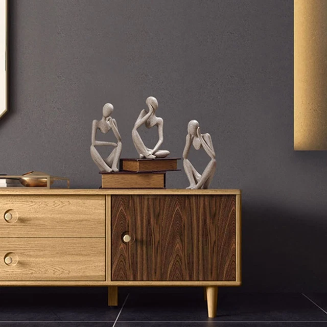 Mini artisanat en résine exquis pour la décoration intérieure style nordique