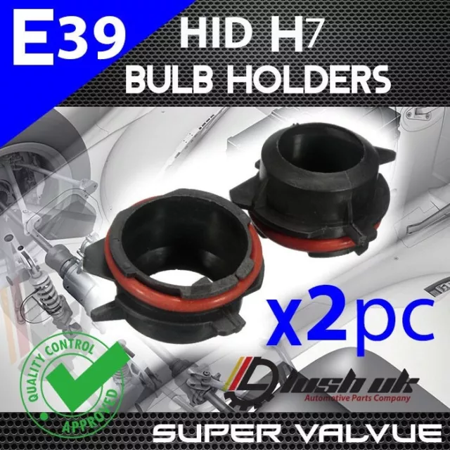 H7 LED Headlight Holder Adapter For BMW E39 5 Series 97-04