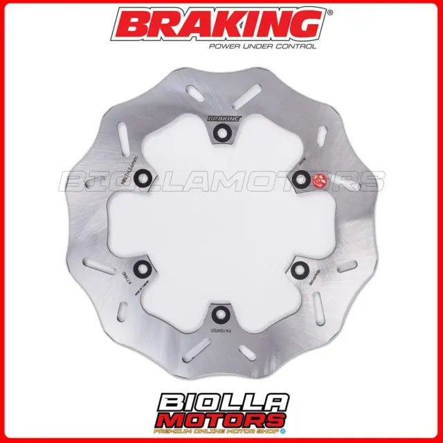 Kt11Rid Disco Freno Posteriore Dx Braking Ktm Exc Six Days 500 2014 - Wave Fisso