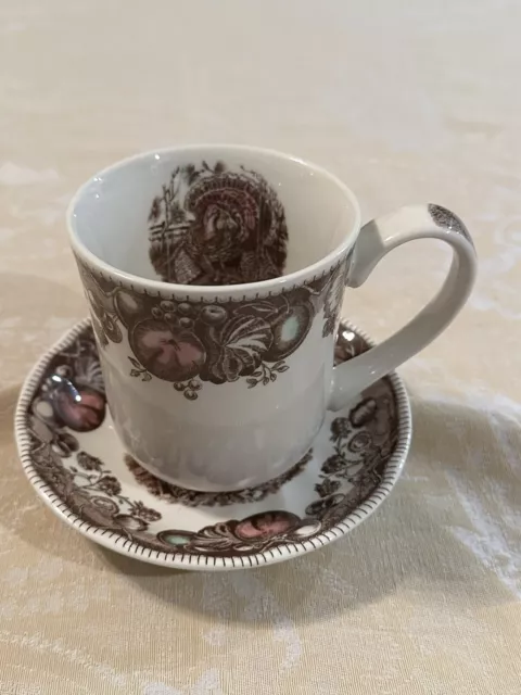 NWOT 1 Johnson Bros His Majesty His Majesty Tea/Coffee Cup With Saucer England