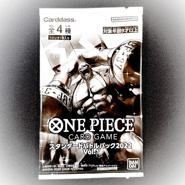 X1 PROMO STANDARD battle pack Vol.1 One Piece Card Game OP01 2022