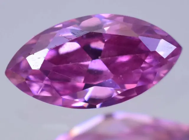Lab-Grown 0.60 Ct Pink CVD Diamond 8 mm Marquise, Clarity VS1, Certified Diamond