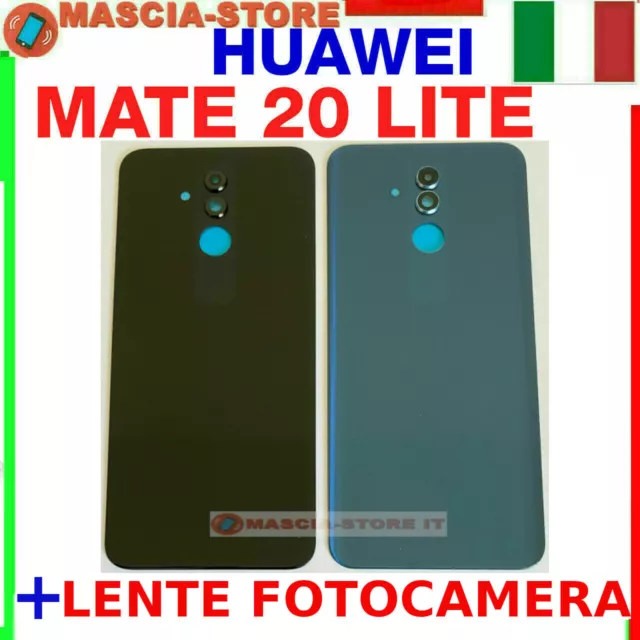 Vetro Posteriore Scocca Huawei Mate 20 Lite Sne-Lx1 Back Cover Copri Batteria