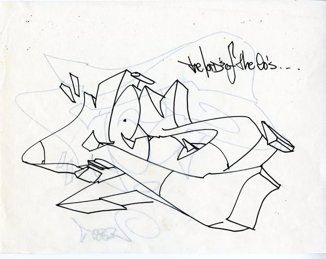 Blackbook StreetArt 1994 - Signé ZENOY, JONONE, MODE2, BANDO, PRO176, EYONE