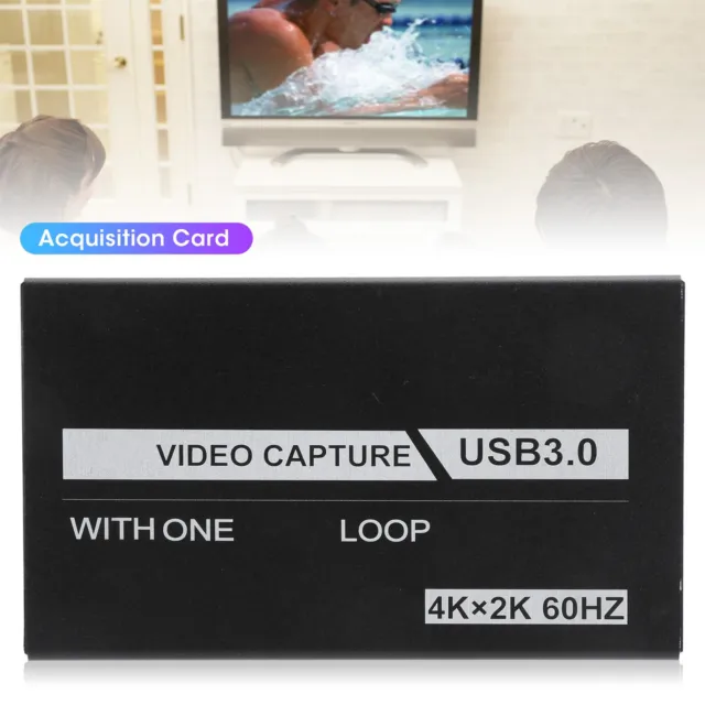 Capture Card Acquisition For 4Kx2K 1080P Grabber Dongle High Definition FBM