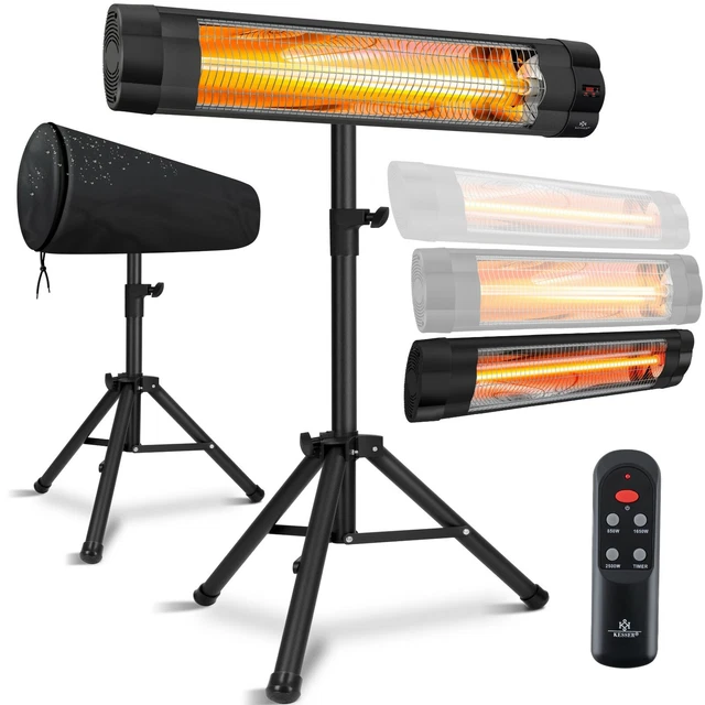 KESSER® Infrarotstrahler Heizstrahler Terrassenstrahler Wärmestrahler 2500W FB