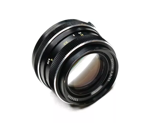 ROLLEI QBM CARL ZEISS SONNAR 2,8 85 mm GERMANY HÄNDLER ROLLEIFLEX SL35 SL350 RAR