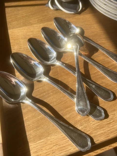 Christofle - Boréal - Cuillère à soupe en métal argenté - design Luc Lanel - France, années 1930 - France