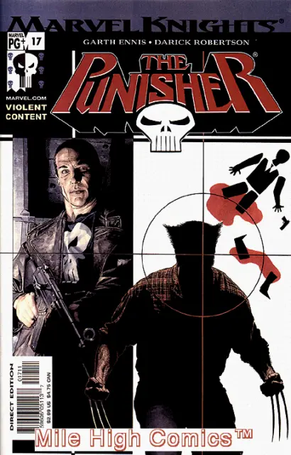 PUNISHER  (2001 Series)  (MARVEL KNIGHTS) #17 Very Good Comics Book