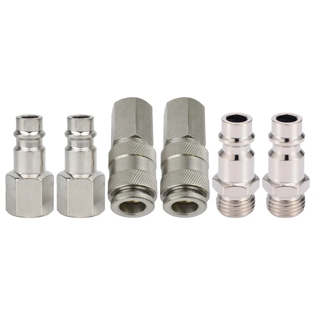 Coupleur et prise efficace 1/4 pouce style NPT V pour un flux d'air optimal