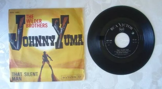 The Wilder Brothers Johnny Yuma Original Soundtrack 7"Rca Italy 66 Nora Orlandi