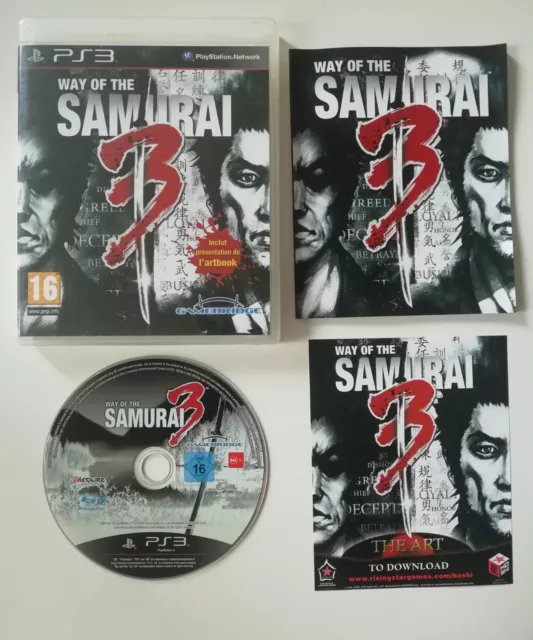 Jeu PS3 Way Of The Samurai 3 Complet FR TBE